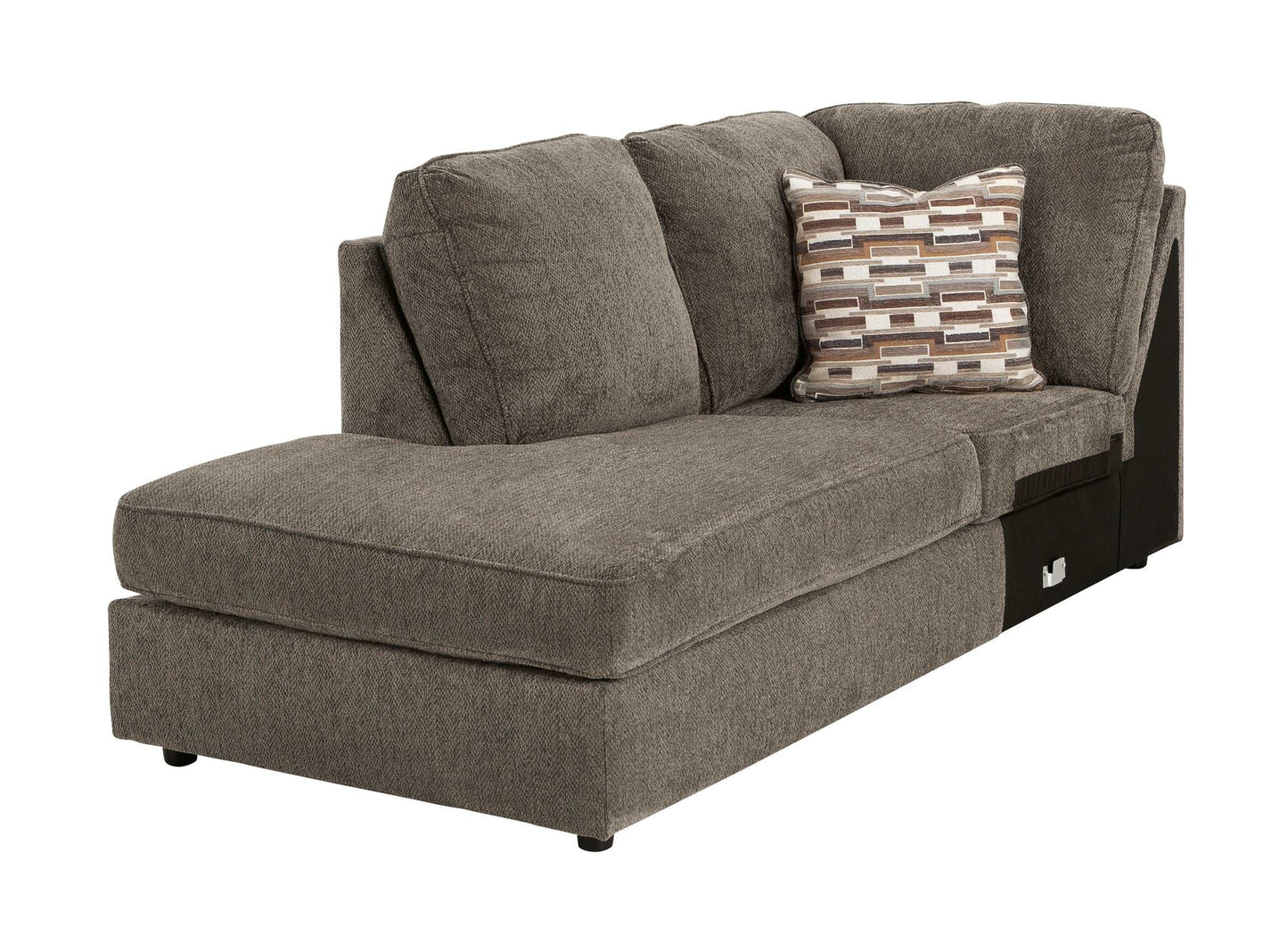 O'Phannon Putty 2pc LAF Corner Chaise Sectional Sofa