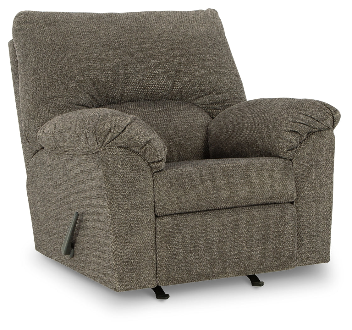 Norlou Gray Sofa, Loveseat and Recliner