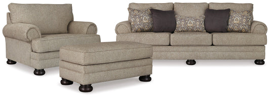 Kananwood Oatmeal Sofa, Chair and Ottoman