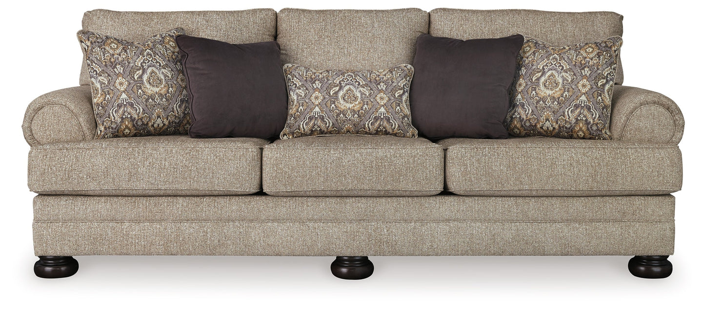 Kananwood Oatmeal Sofa and Loveseat