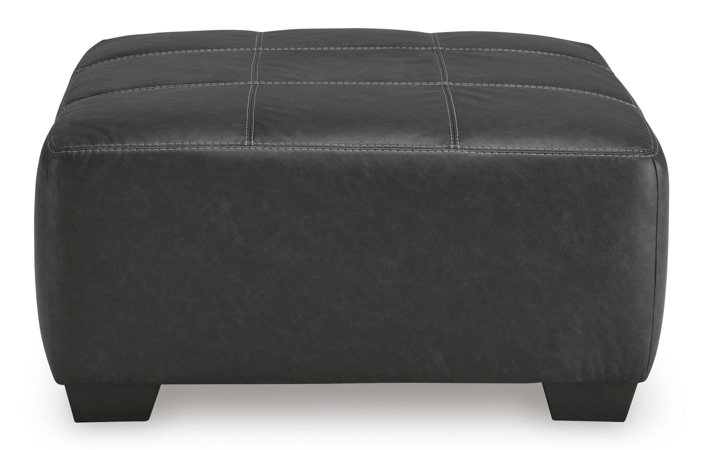 Brixley Pier Graphite Oversized Accent Ottoman - Ornate Home