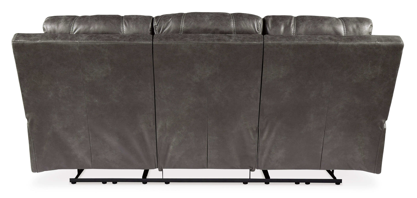 Erlangen Midnight Power Reclining Sofa