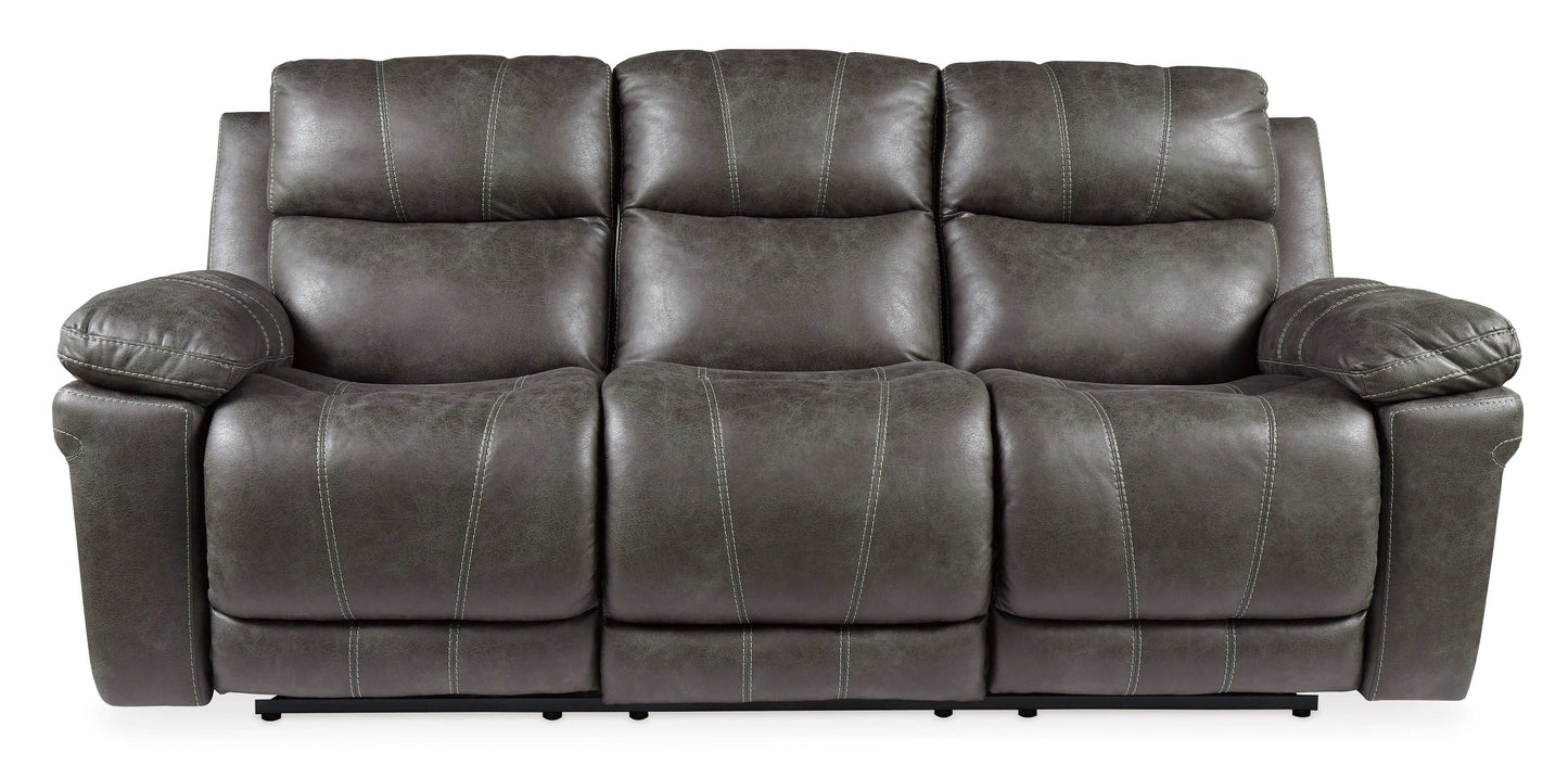 Erlangen Midnight Power Reclining Sofa