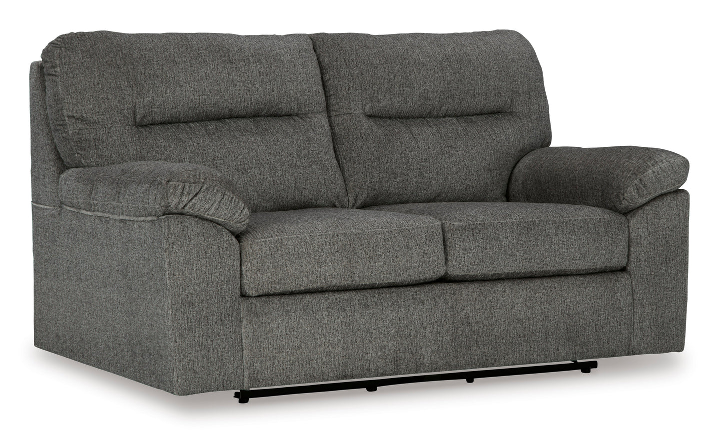 Bindura Mineral Sofa, Loveseat and Recliner Living Room Set / 3pc