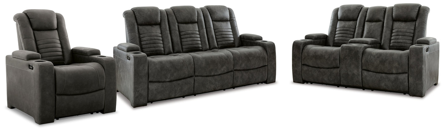 Soundcheck Storm Power Reclining Sofa, Loveseat and Recliner