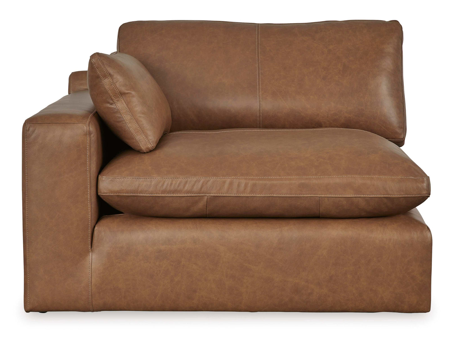 Emilia Caramel Leather Modular Sectional Units / Create your own Style