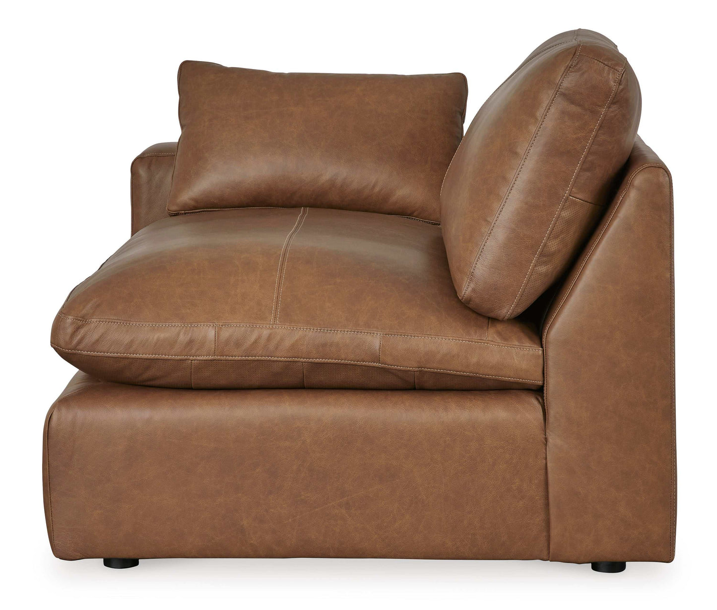 Emilia Caramel Leather Modular Sectional Units / Create your own Style