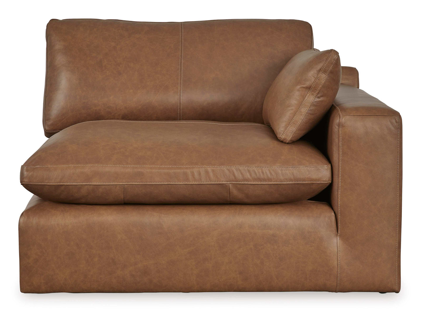 Emilia Caramel Leather Modular Sectional Units / Create your own Style