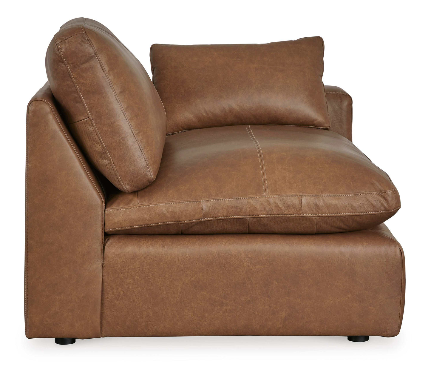 Emilia Caramel Leather Modular Sectional Units / Create your own Style