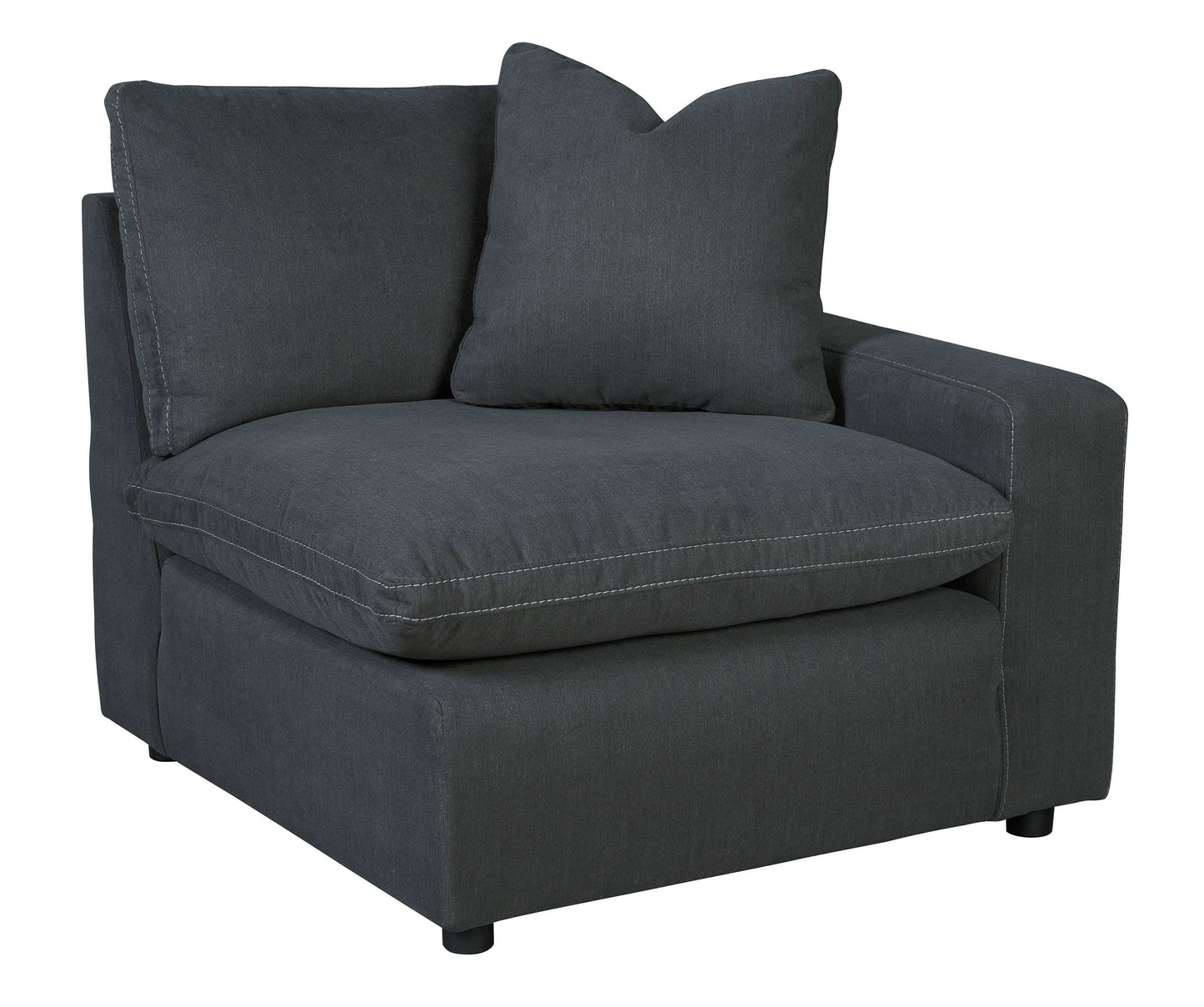 Savesto Charcoal Fabric Modular Sectional Units Create your own Style