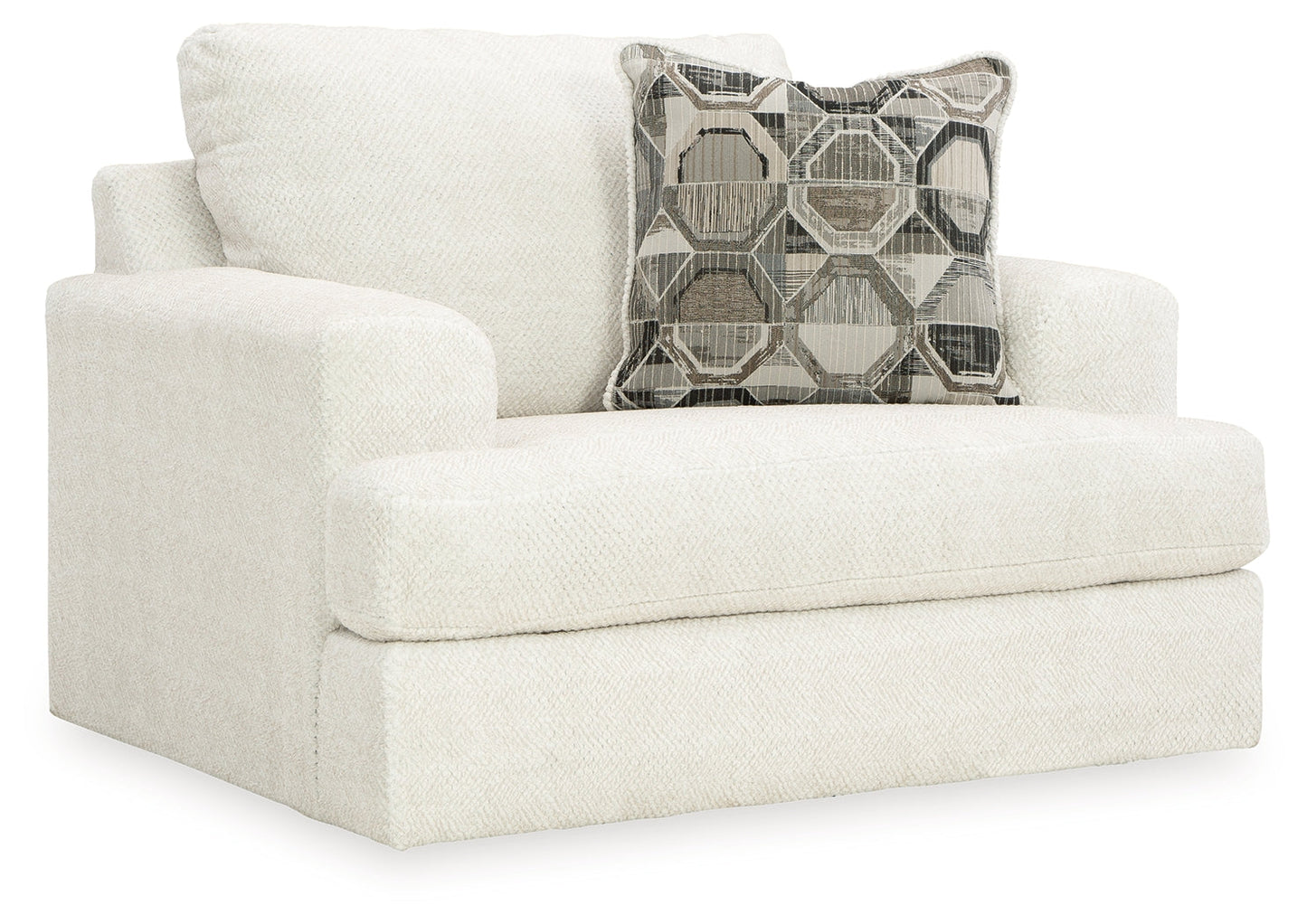 Karinne Linen Sofa, Loveseat, Oversized Chair and Ottoman