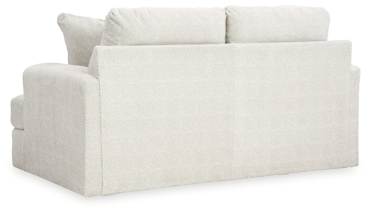 Karinne Linen Sofa, Loveseat, Oversized Chair and Ottoman