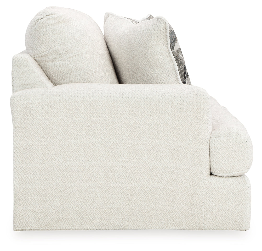 Karinne Linen Sofa, Loveseat, Oversized Chair and Ottoman