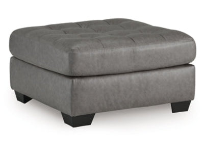 Clairette Court Alloy Oversized Accent Ottoman - Ornate Home