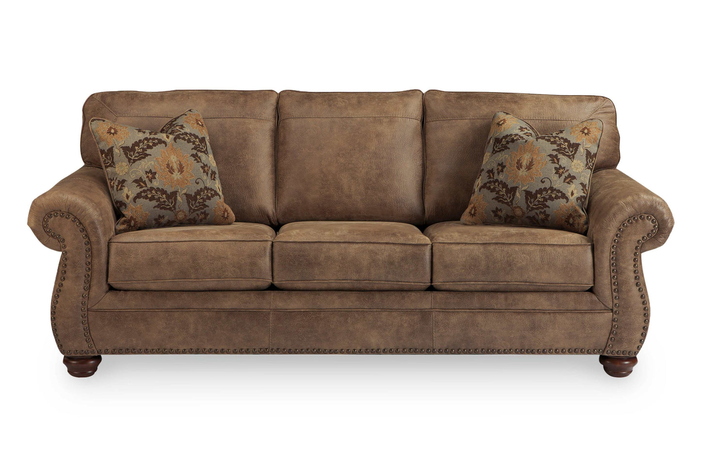 Larkinhurst Earth Faux Leather Queen Sofa Sleeper