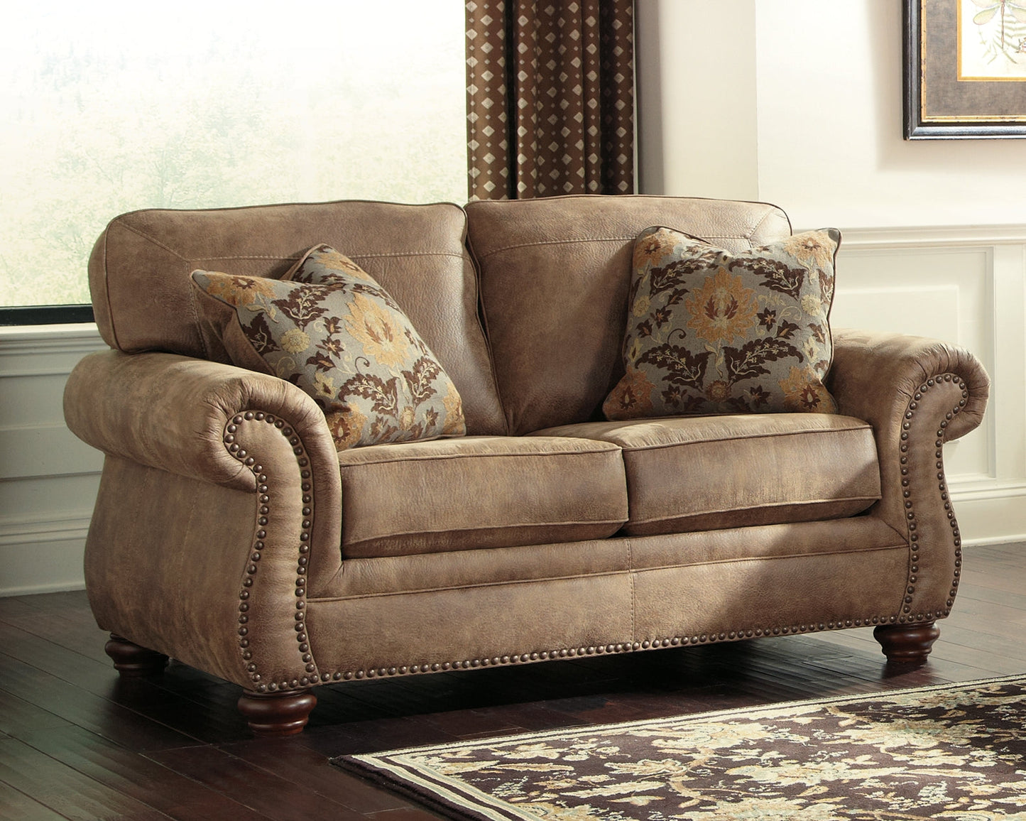 Larkinhurst Earth Sofa Sleeper and Loveseat