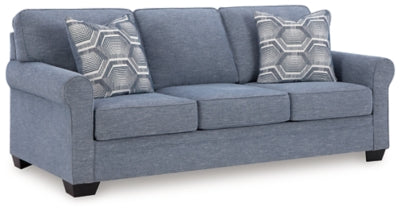 Carissa Manor Denim Queen Sofa Sleeper - Ornate Home