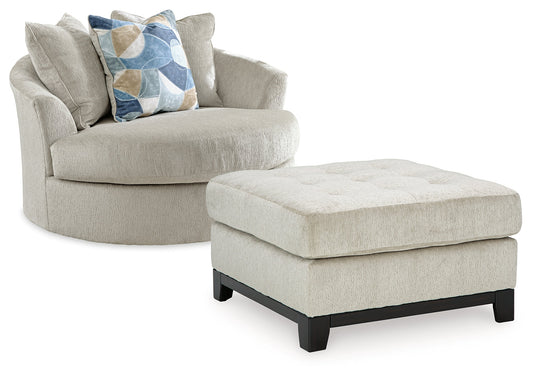 Maxon Place Oversized Chair and Ottoman