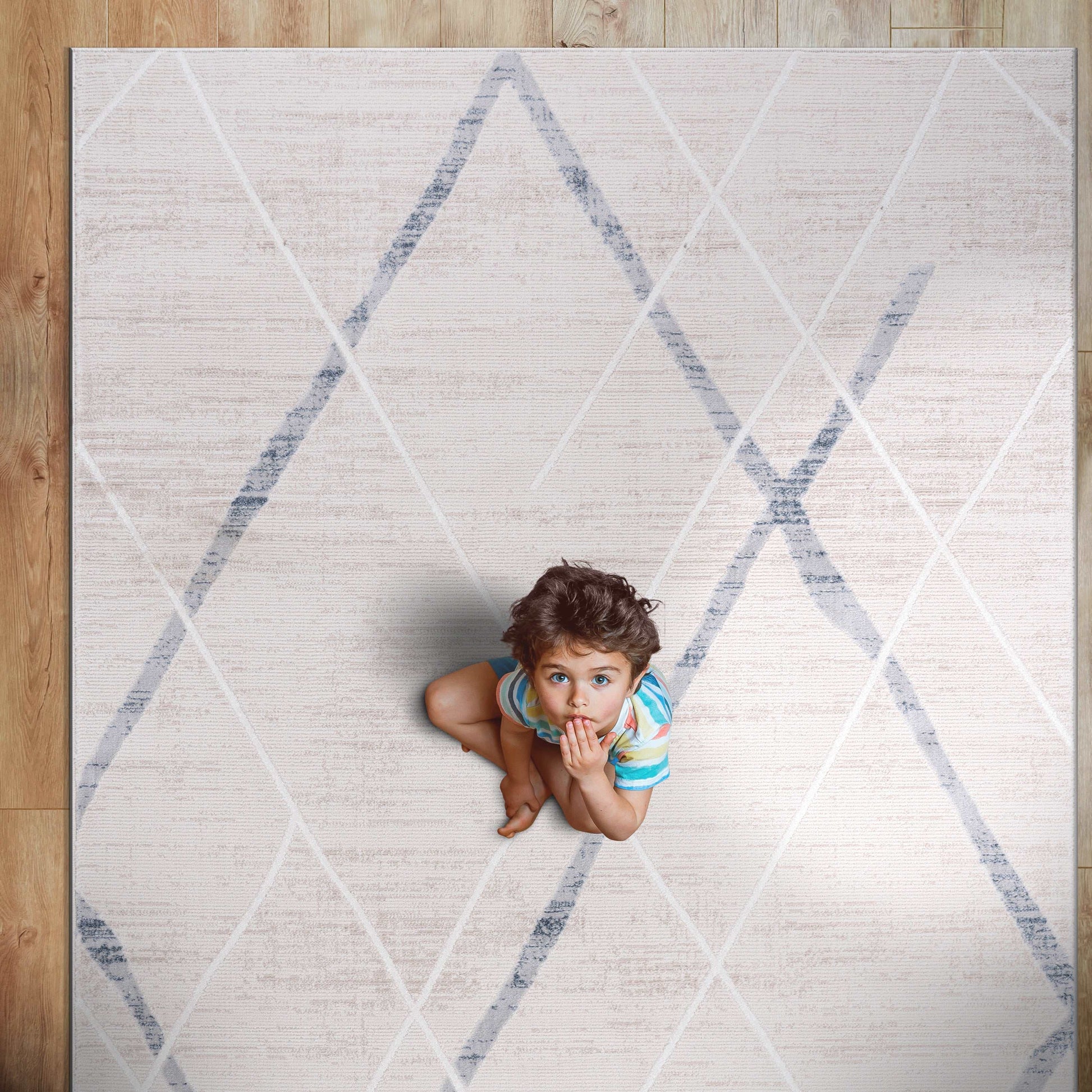 Pastoral Woven Non-Slip Indoor Area Rug - Ornate Home