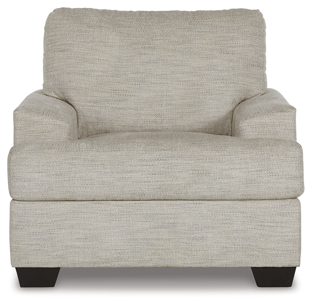 Vayda Gray Sofa, Loveseat, Chair and Ottoman