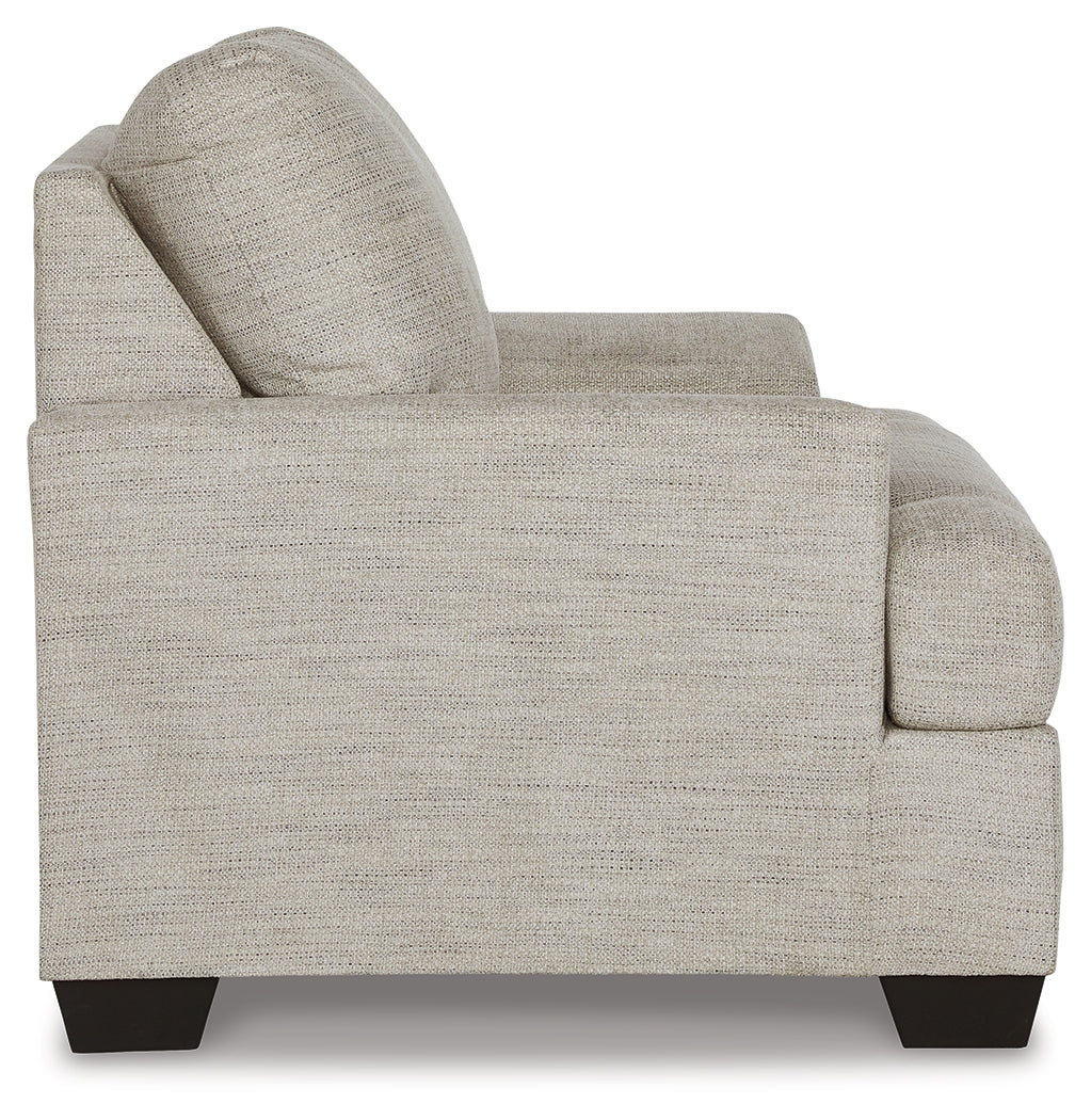 Vayda Gray Sofa, Loveseat, Chair and Ottoman