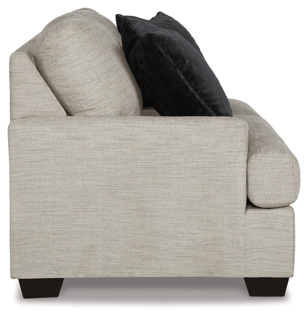 Vayda Gray Sofa, Loveseat, Chair and Ottoman