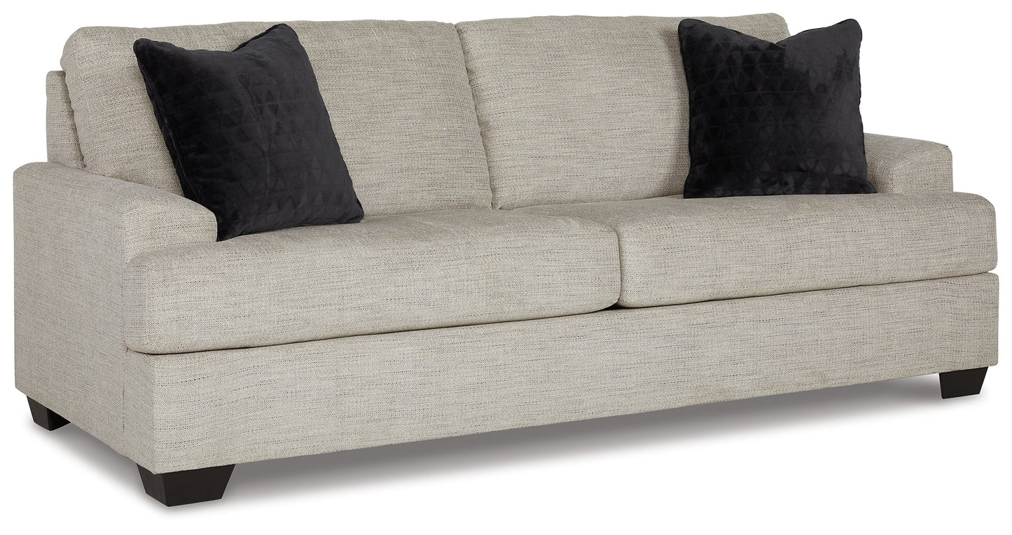 Vayda Gray Sofa, Loveseat, Chair and Ottoman