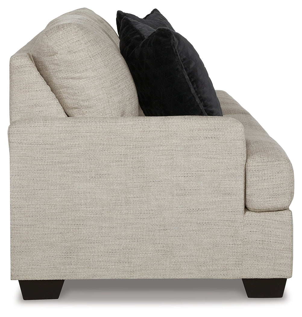 Vayda Gray Sofa, Loveseat, Chair and Ottoman