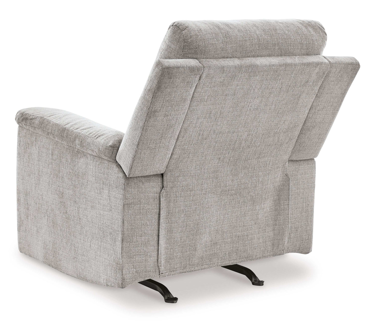 Barnsana Ash Micro Chenille Power Recliner