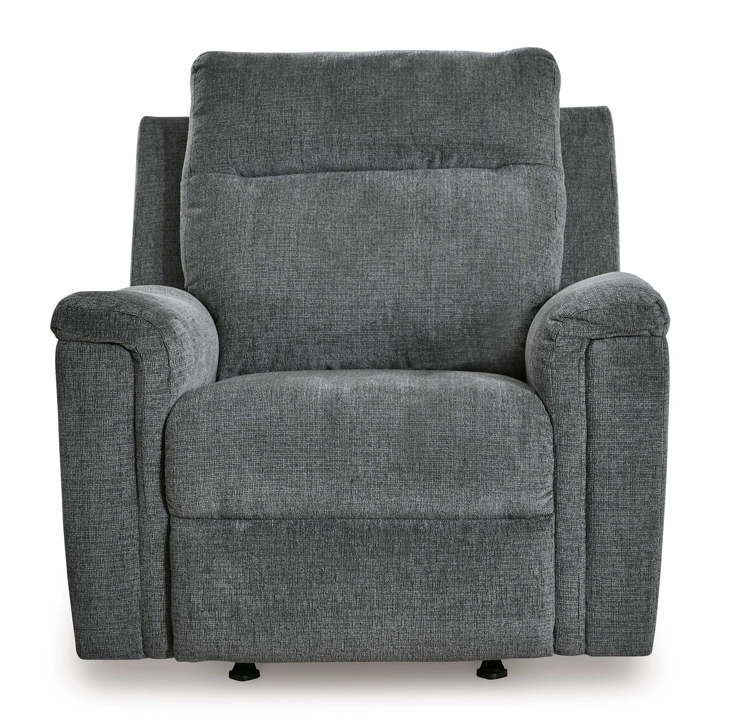 Barnsana Gravel Micro Chenille Power Recliner