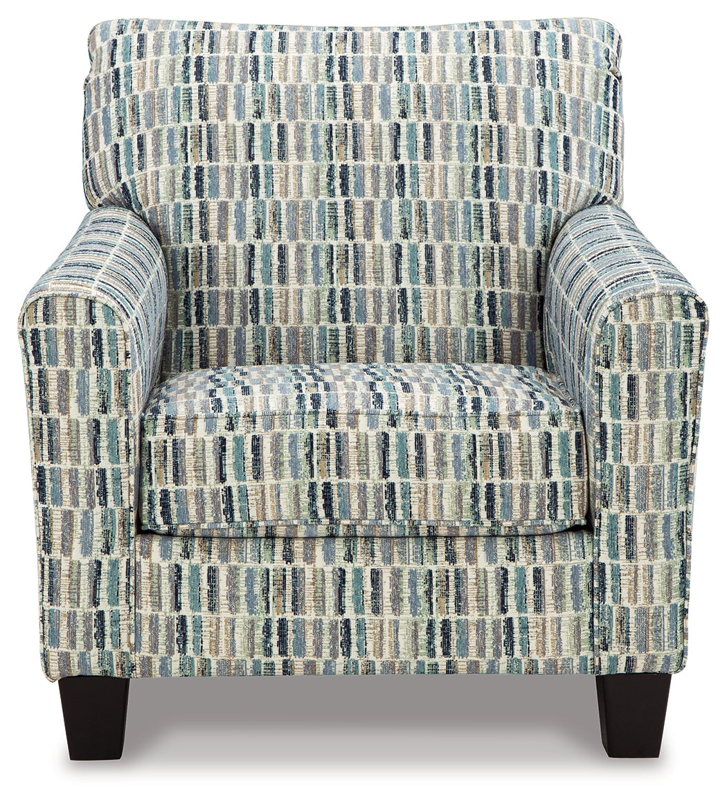 Valerano Beige Accent Chair