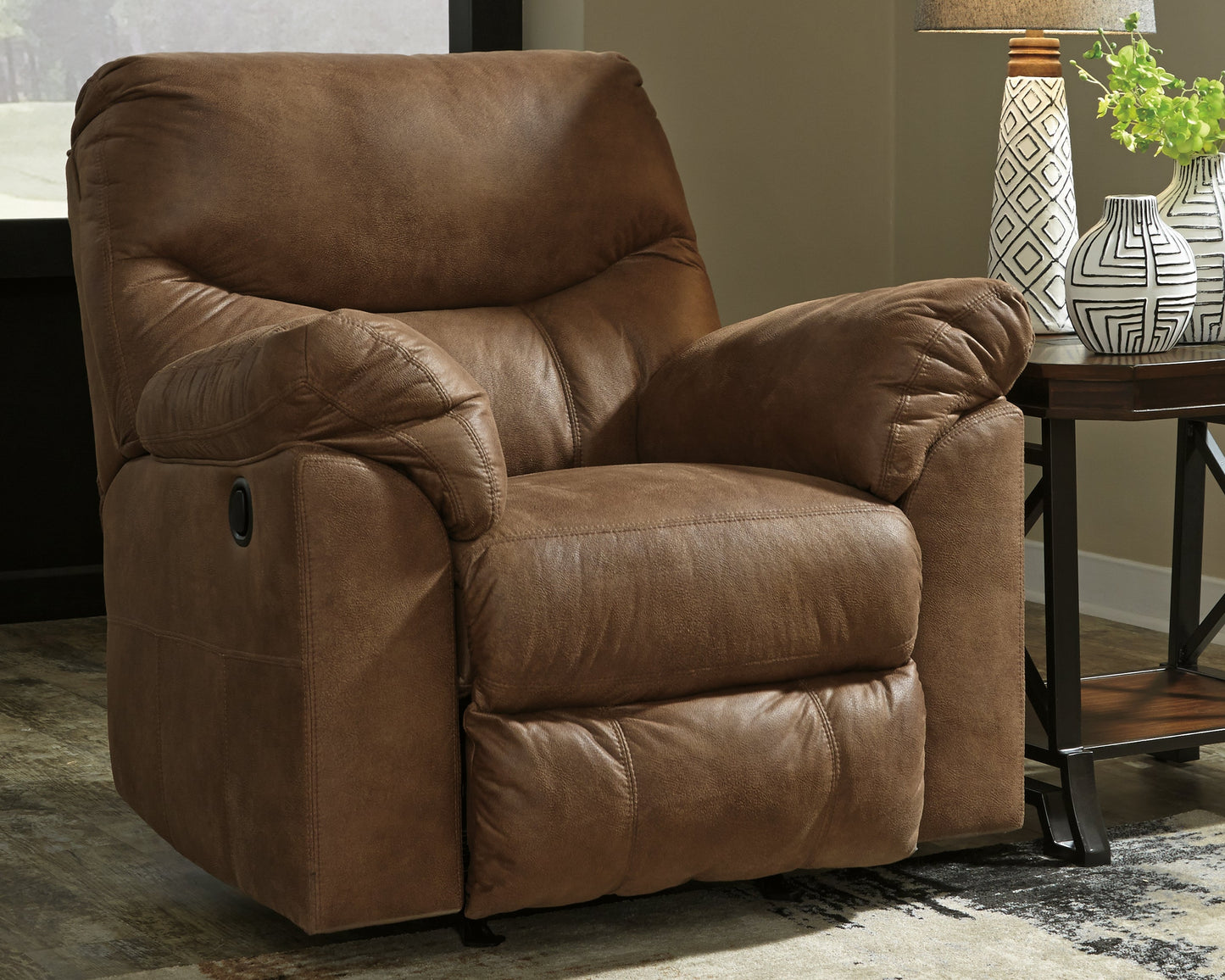 Boxberg Bark Reclining Sofa, Loveseat and Recliner