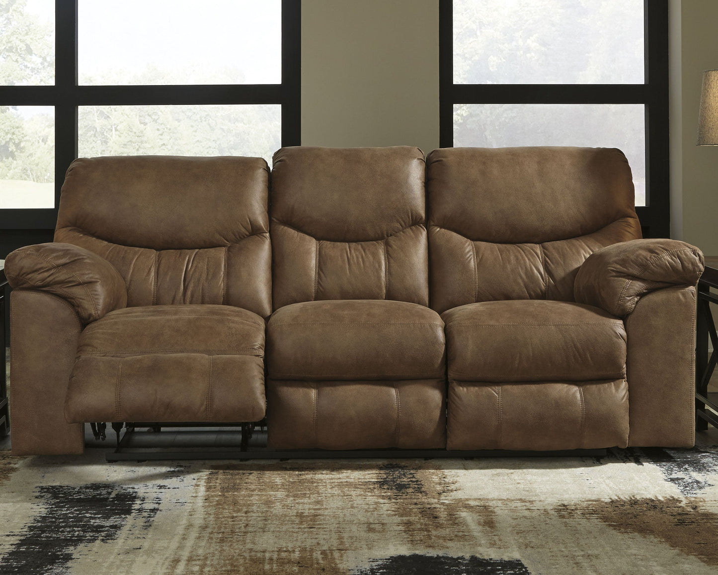 Boxberg Bark Reclining Sofa and Loveseat