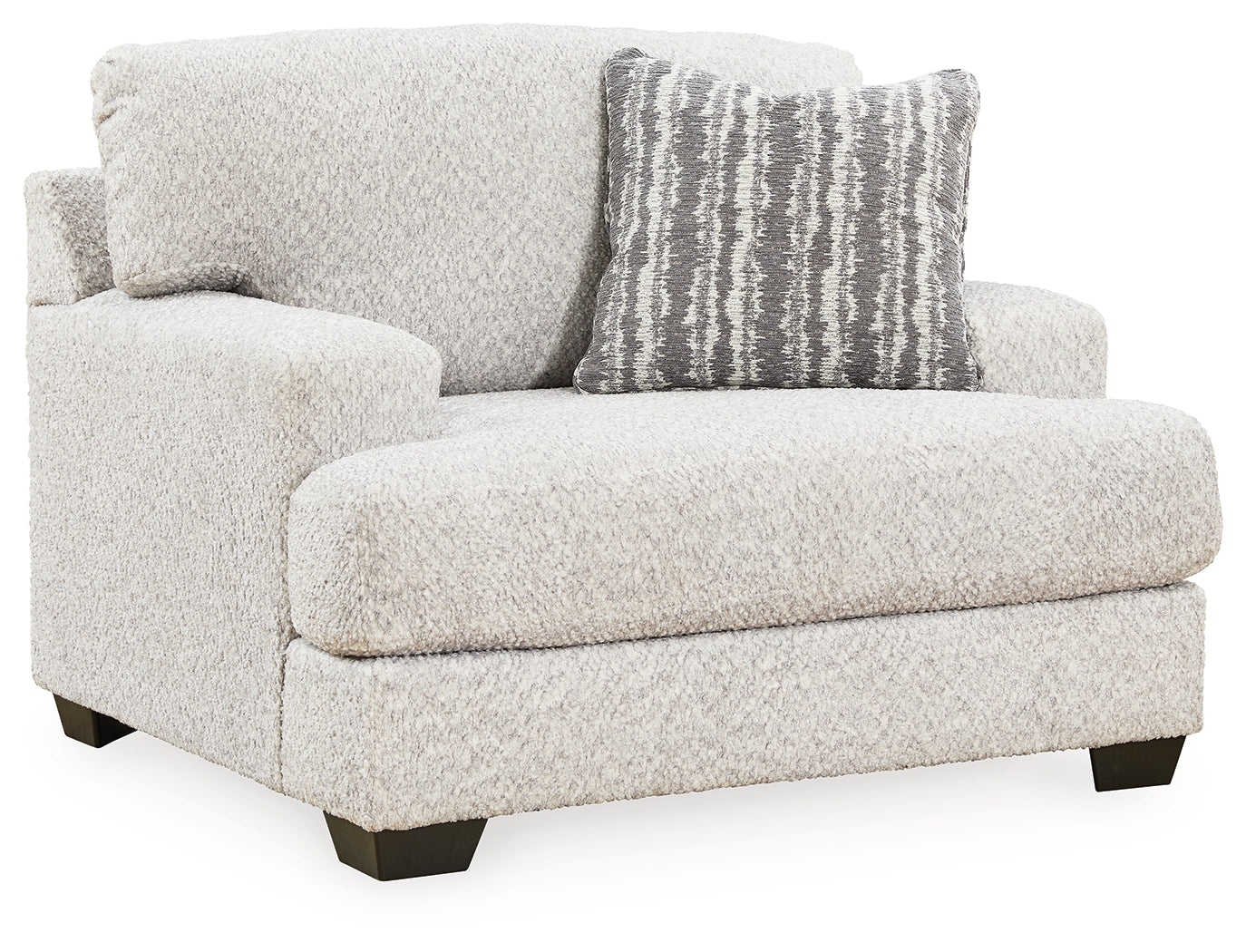 Brebryan Gray Sofa, Loveseat, Oversized Chair and Ottoman