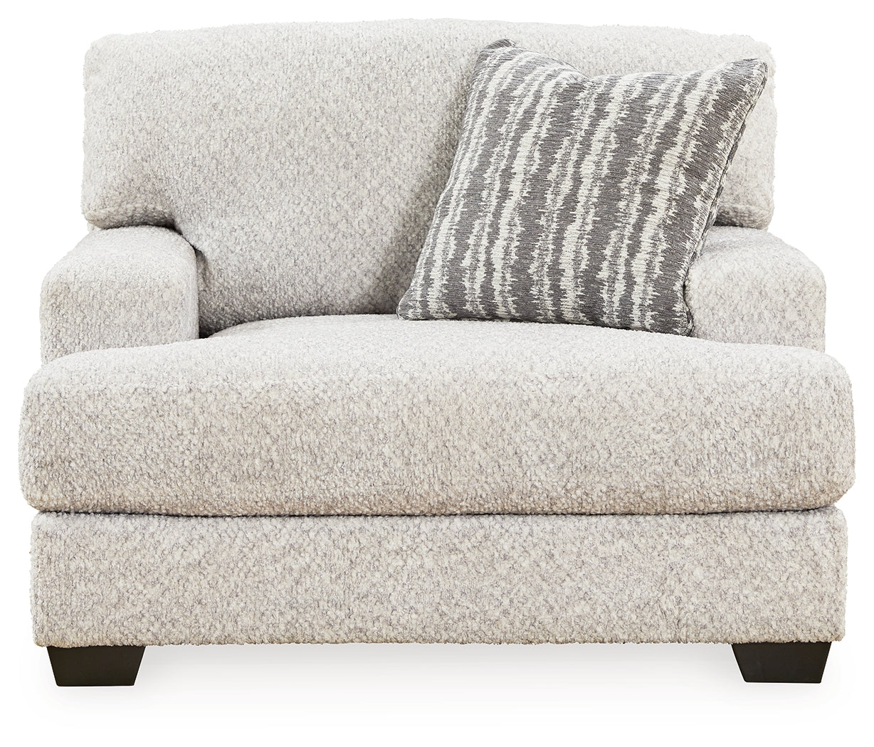 Brebryan Gray Sofa, Loveseat, Oversized Chair and Ottoman