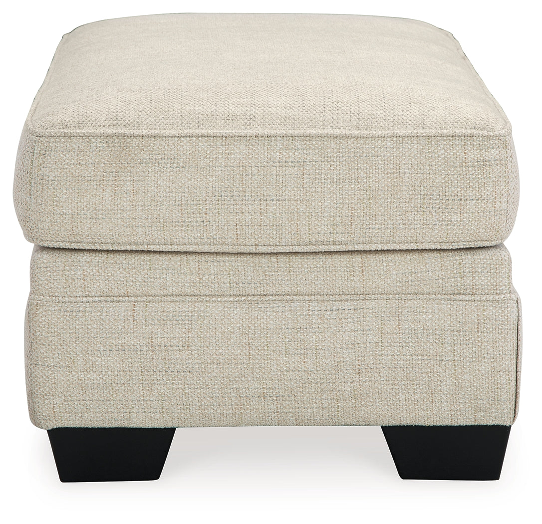 Rilynn Linen Sofa, Loveseat, Oversized Chair and Ottoman