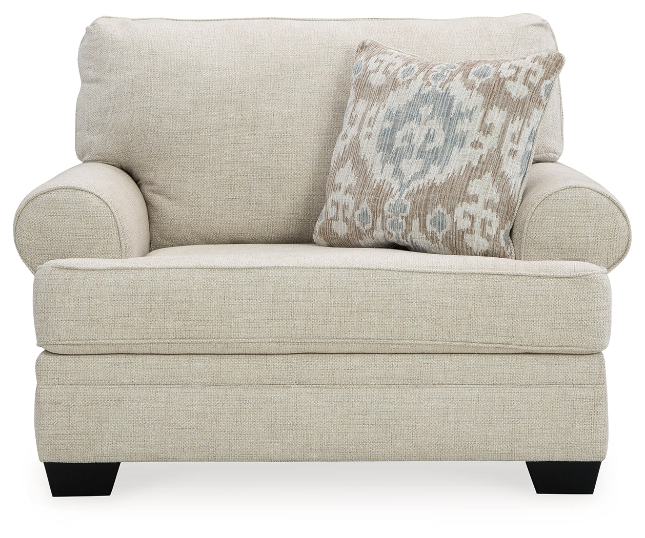 Rilynn Linen Sofa, Loveseat, Oversized Chair and Ottoman