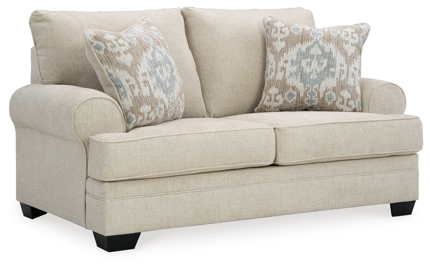 Rilynn Linen Sofa, Loveseat, Oversized Chair and Ottoman