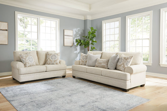 Rilynn Linen Sofa and Loveseat