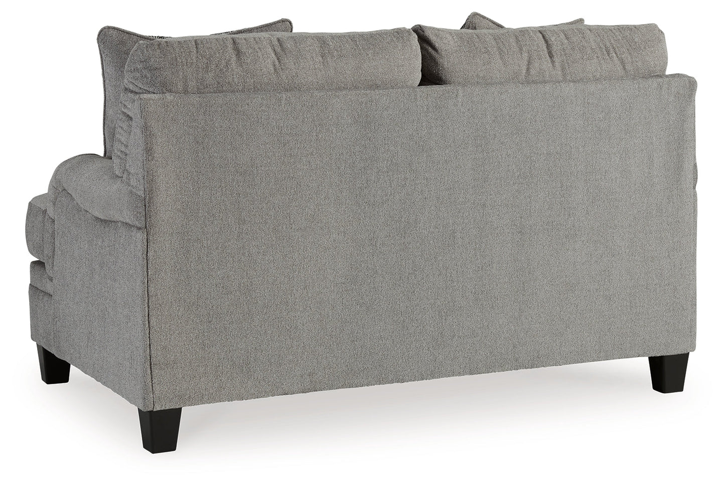 Davinca Charcoal Sofa, Loveseat, Oversized Chair and Ottoman