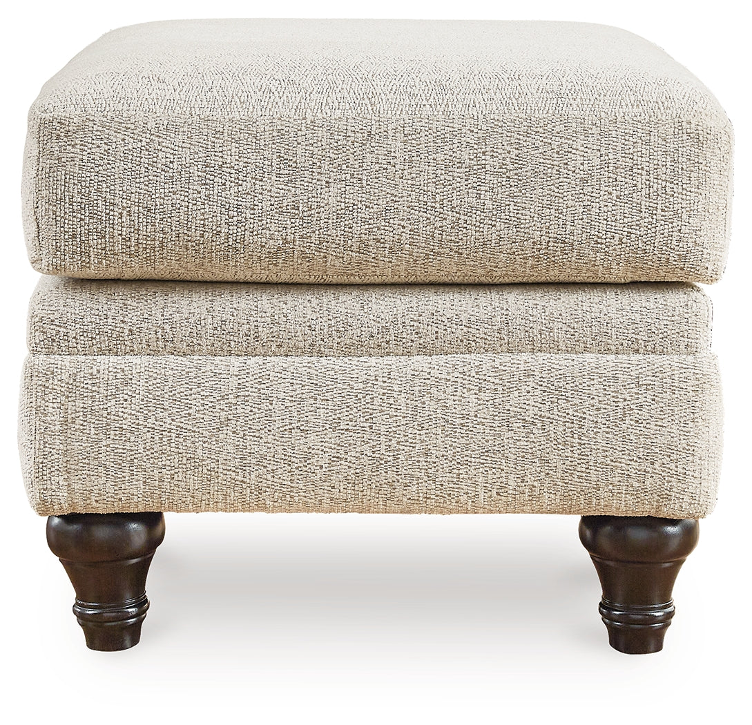 Valerani Sandstone Sofa, Loveseat, Chair and Ottoman