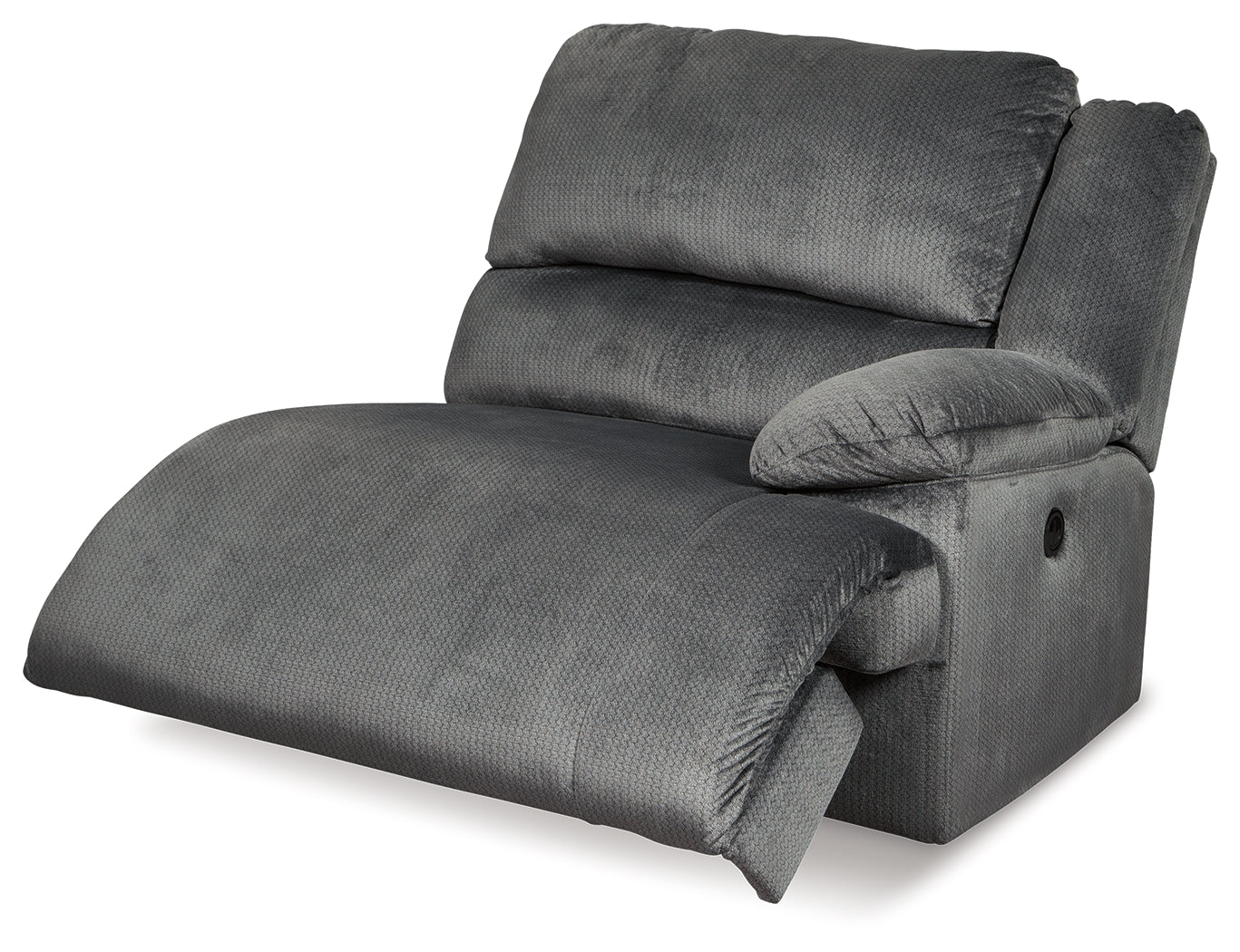 Clonmel Charcoal 5-Piece Reclining Sectional