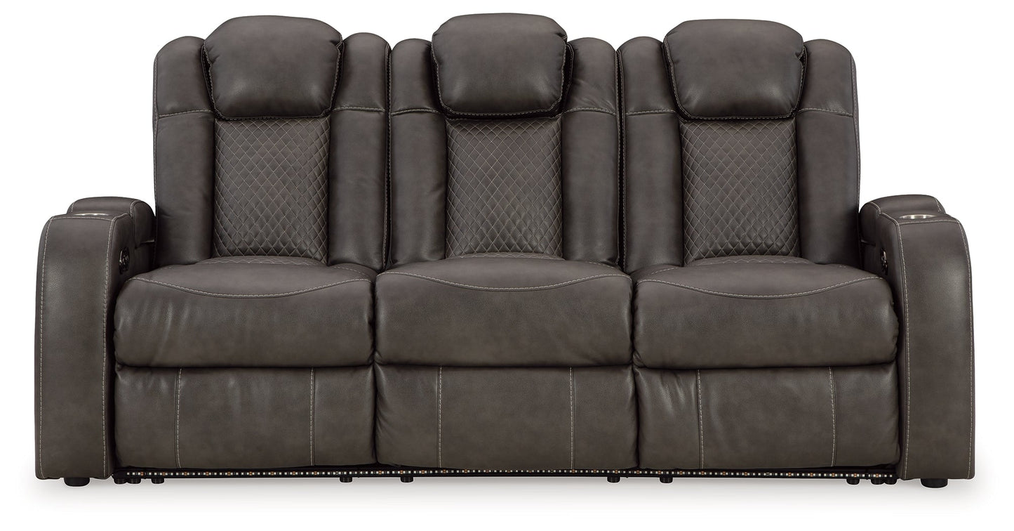 Fyne-Dyme Shadow Power Reclining Sofa