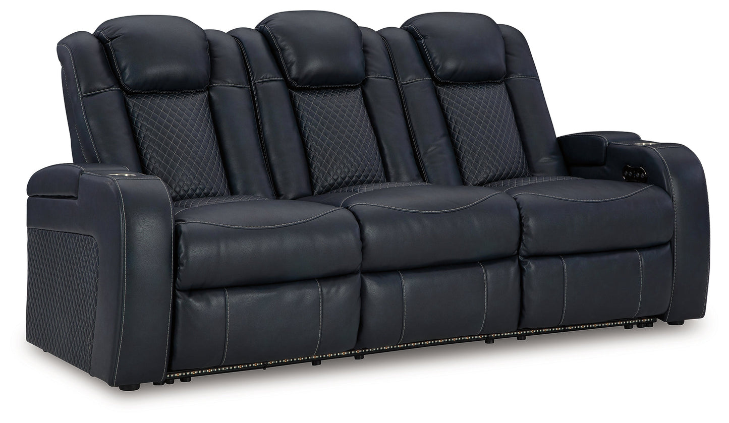 Fyne-Dyme Sapphire Power Reclining Sofa