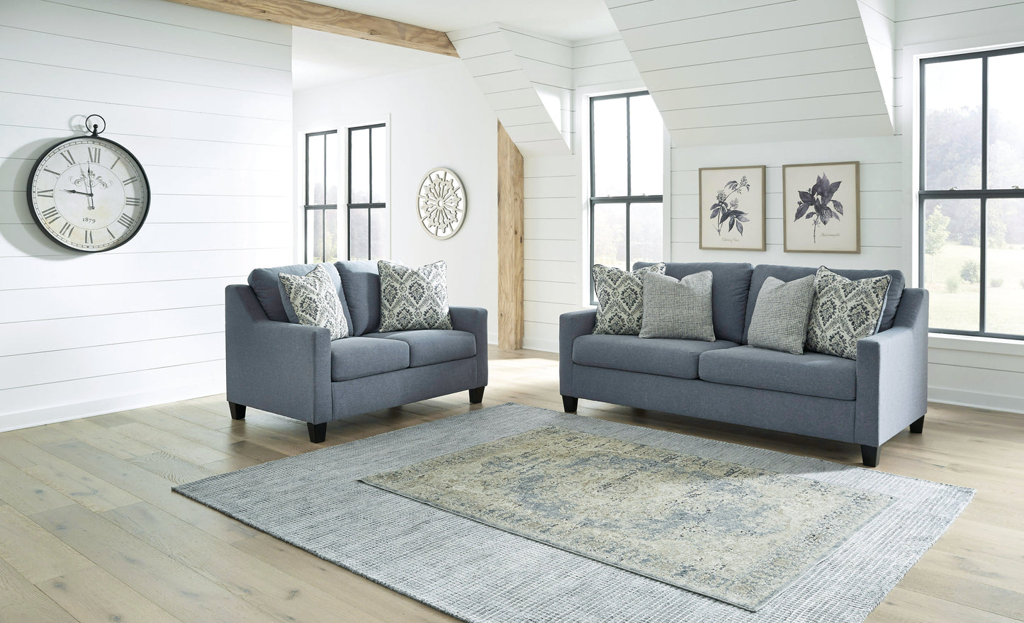 Lemly Twilight Sofa and Loveseat