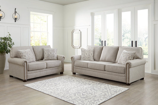 Gaelon Dune Sofa and Loveseat