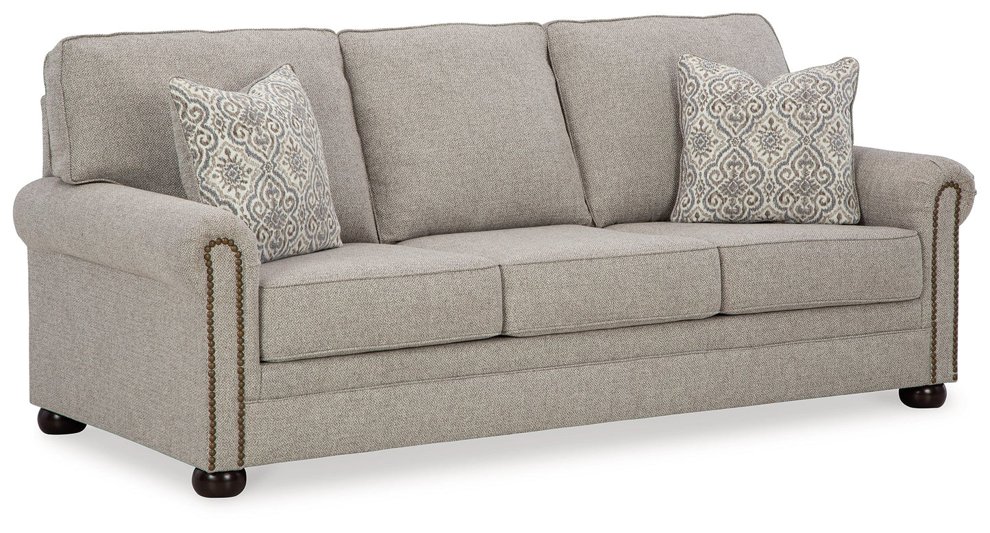 Gaelon Dune Sofa, Loveseat, Chair and Ottoman