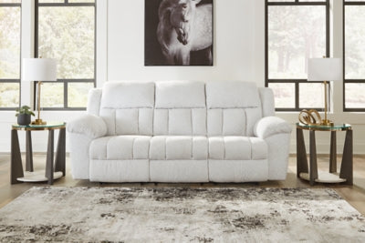 Frohn Snow Reclining Sofa - Ornate Home