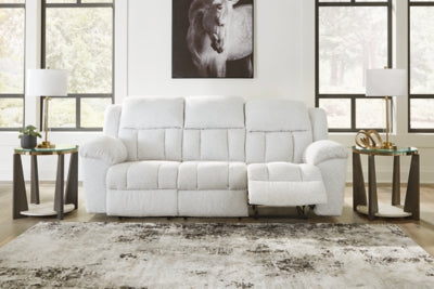 Frohn Snow Reclining Sofa - Ornate Home