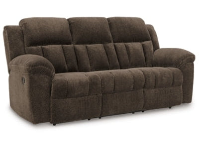 Frohn Chocolate Reclining Sofa - Ornate Home